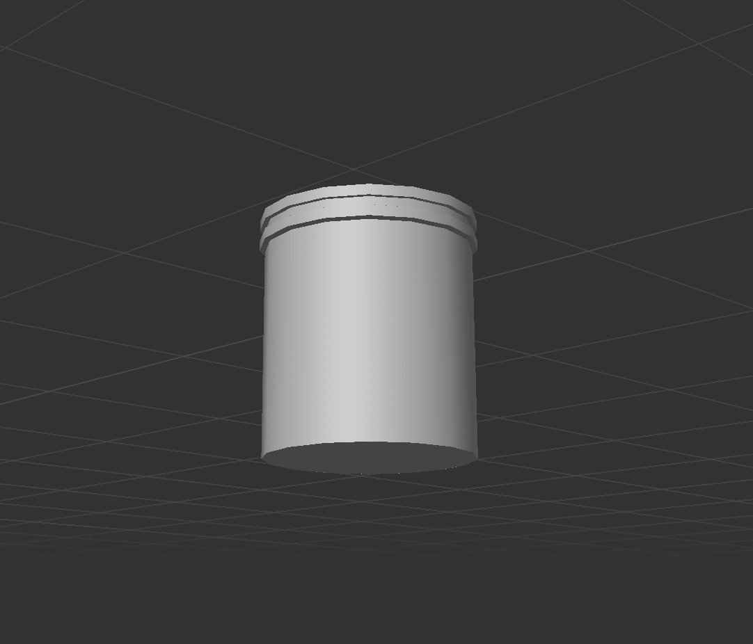 candle view from front/looking up