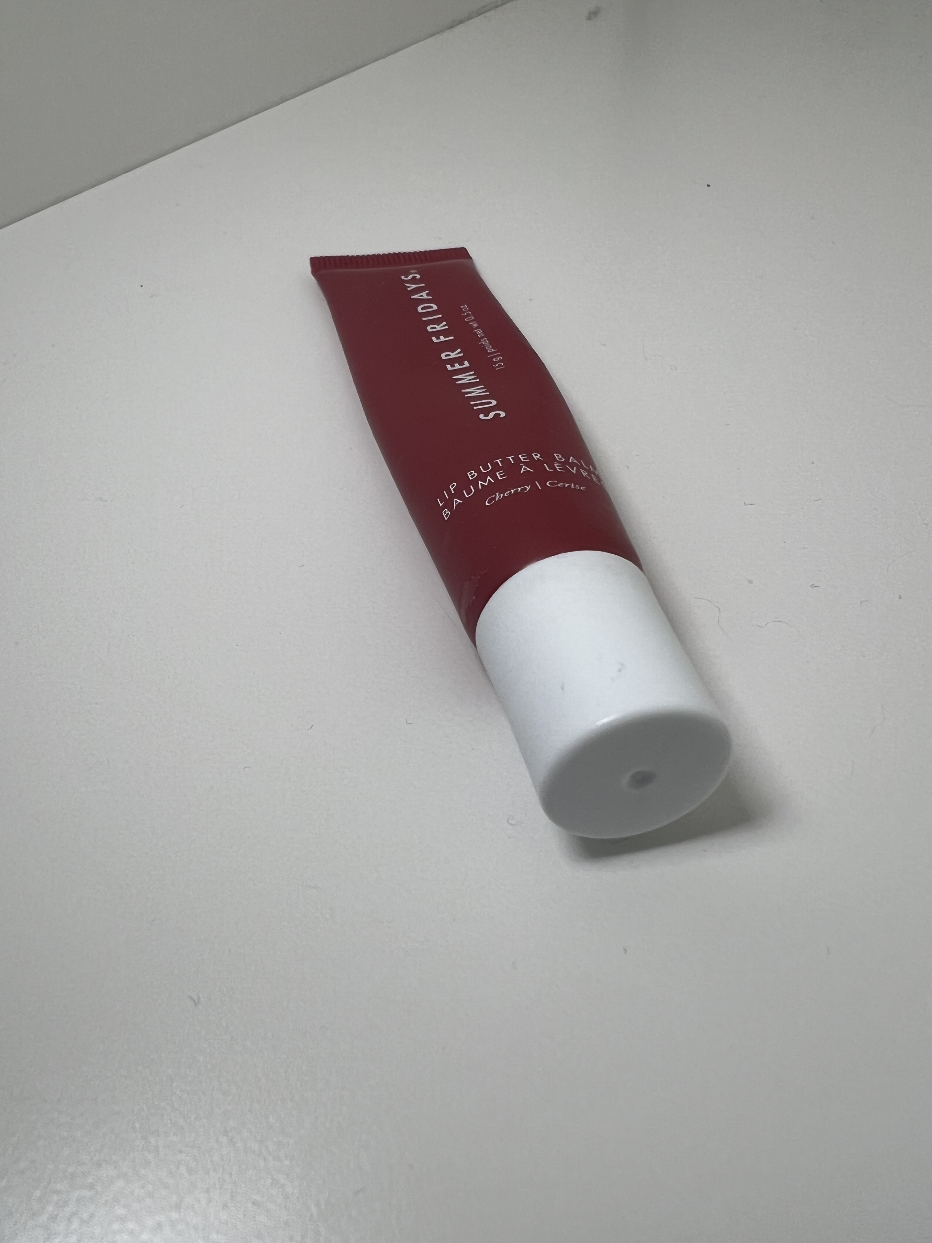 lip balm on its side