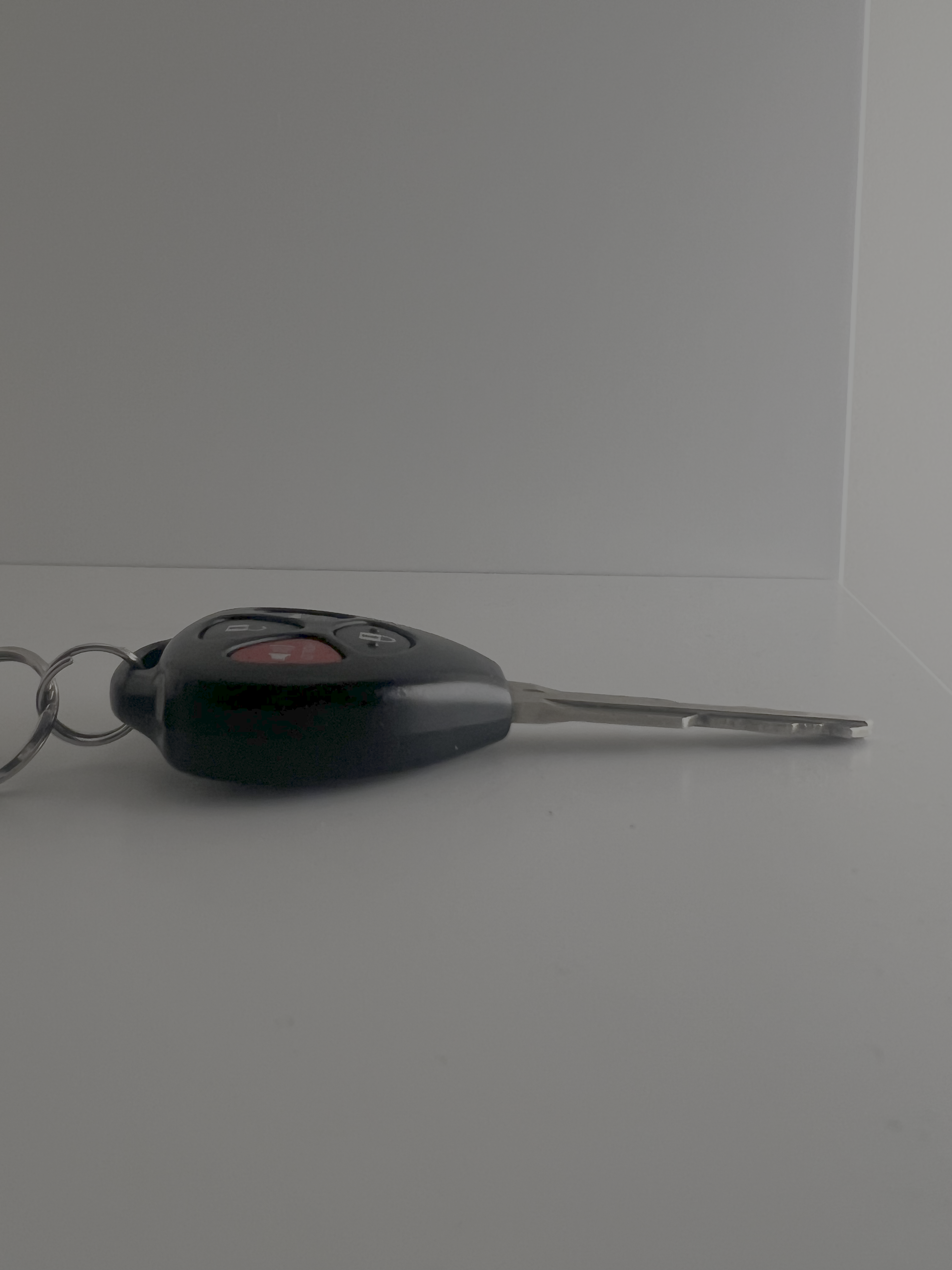 Chosen to show the thickness of the key body and how it tapers along the side. This profile view also captures the slight curvature in its form.
Note: No modeled screenshots are included due to the trial of Cinema 4D expiring and limited access to school computers (only two computers were available with Cinema 4d but both were in use.